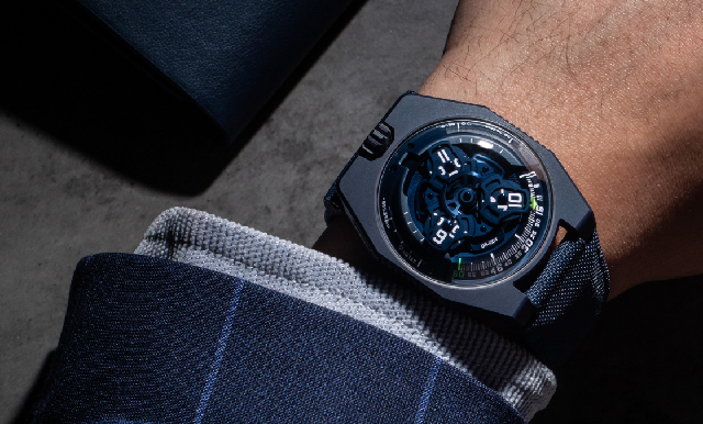 藍(lán)色星球之夢(mèng)|URWERK UR-100V Blue Planet限量腕表-復(fù)刻表