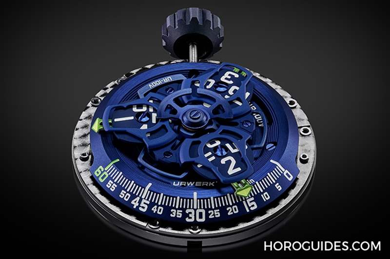 藍(lán)色星球之夢(mèng)|URWERK UR-100V Blue Planet限量腕表-復(fù)刻表