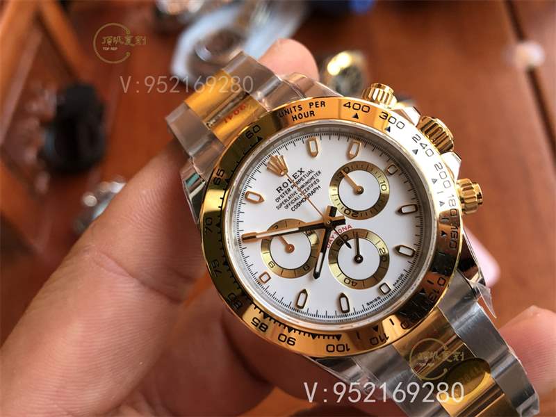 N廠復(fù)刻勞力士迪通拿間金白盤m116503腕表做工怎么樣,內(nèi)附實拍圖-復(fù)刻表