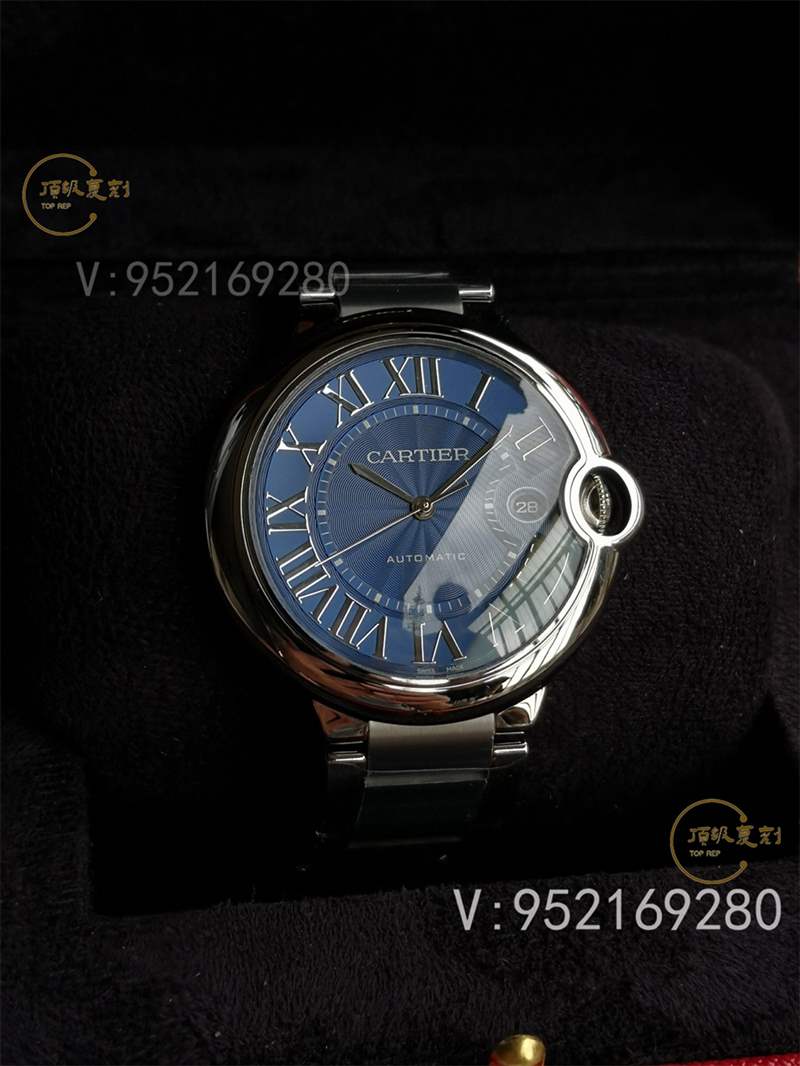 V6廠(chǎng)卡地亞藍(lán)氣球藍(lán)色盤(pán)對(duì)比af廠(chǎng)復(fù)刻表孰強(qiáng)孰弱-復(fù)刻表
